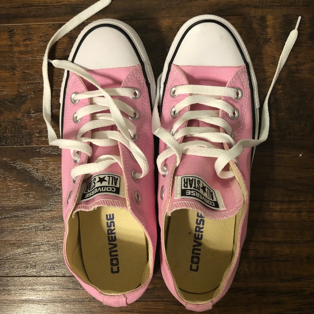 New Pink Converse Size 8